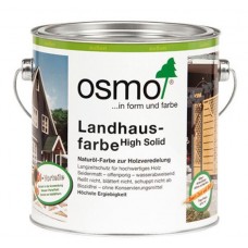 OSMO Landhausfarbe, jól takaró selyemmatt festék fára - 750 ml