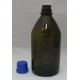 Barna üveg kémiai anyagoknak ellenálló 1 Liter űrtartalom - 1 db
